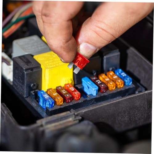 Kit de surtido de fusibles para auto BESTOYARD con tester y extractor, incluye estuche de almacenamiento práctico y diseño preciso miniatura 7