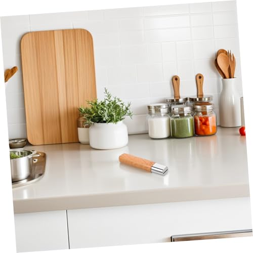 VICASKY 3pcs Wooden Knife Grip Handles for Kitchen Cutters Replacement Accessories Water-Resistant Natural Wood Design Low Maintenance Kitchen Utensils Replacement Parts - Image 2