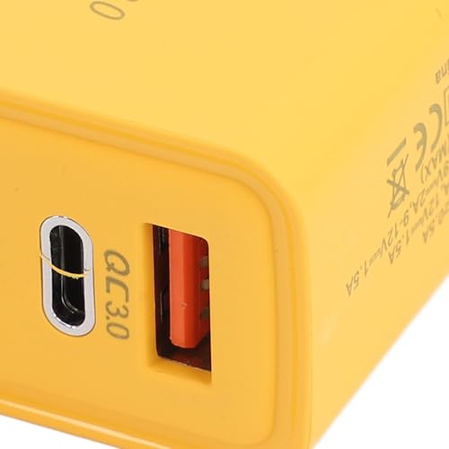 Ładowarka USB C 65 W, 3-portowa, Szybka ściana, do for S23 Ultra, S22 Ultra, S21 Ultra 5G, Note10, Szybka ładowarka ścienna USB C do for 'a 15, 14, 13, 12, do