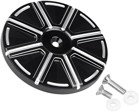 YDLMT Aluminum CNC Black Stage 1 Big Sucker Air Cleaner Cover for Harley Dyna Sportster Softail Fatboy Touring Electra Glide Road King