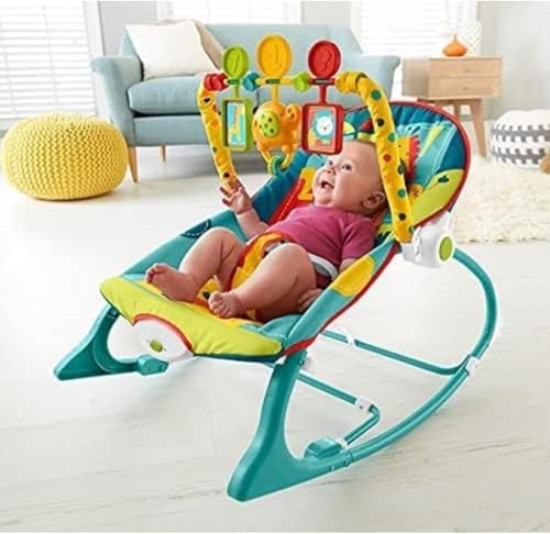 TOYS-EGYPT Baby Music Rocking Chair | Infant to Toddler Rocking Chair | with Vibration Vibration Vibration and Soothe Toys for Babies to Toddlers | Suitable from Birth to 18K (68143)