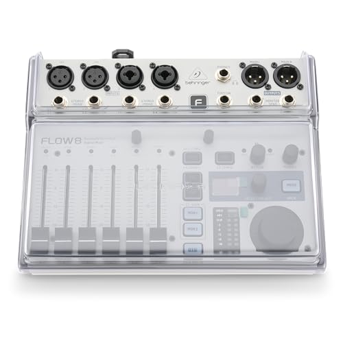 DS-PC-FLOW8 coque polycarbonate thermoformée pour interface audio et mixeur numérique