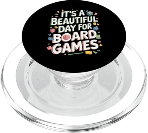 Es un hermoso día para juegos de mesa divertidos juegos de mesa PopSockets PopGrip para MagSafe Es un hermoso día para juegos de mesa divertidos juegos de mesa PopSockets PopGrip para MagSafe
