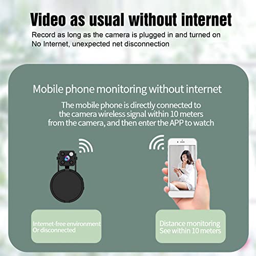 Piccola Mini Telecamera WiFi Nascosta, Telecamera