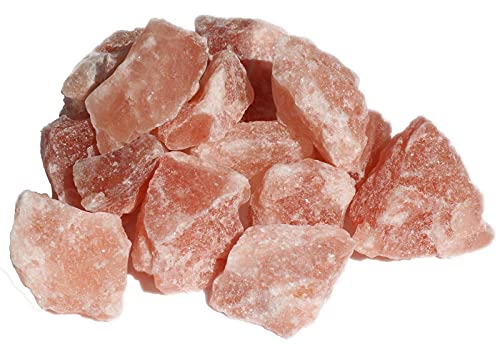 Foto von Salzbrocken Kristallsalz aus einem Vorgebirge des Himalaya Punjab/Pakistan 1kg Salzsteine Steinsalz Brocken