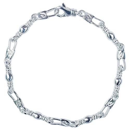 Fisher of Men Small Cross or Hook Snap Link Bracelet