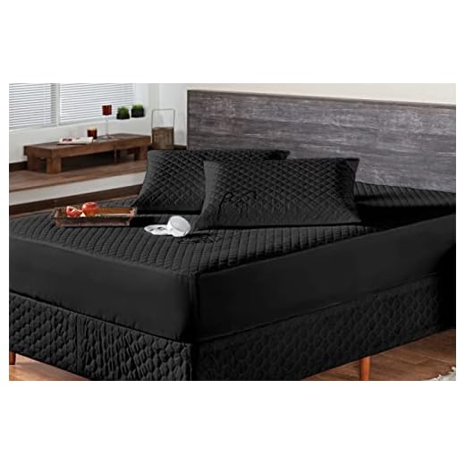 Capa Impermeável Protetora de Colchão Matelada King Queen Casal Solteiro BOX Size Protetor com Elástico Branco e Preto