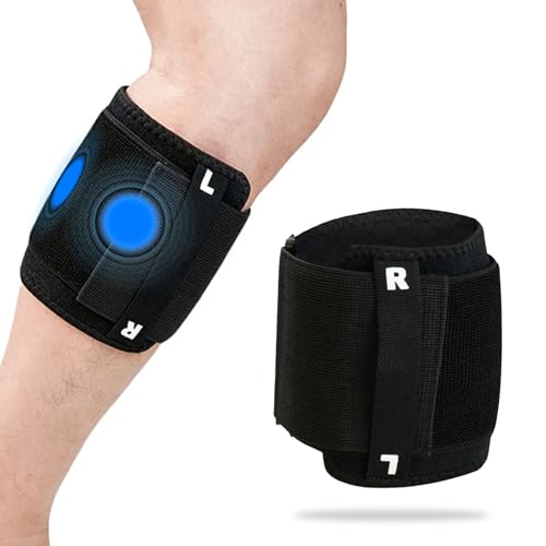 BOUFEIDA Ischias Schmerzen Relief Brace Device Bandage, für Rehabilitation und Knie, Ischiasnerv-, untere Rücken- und Hüftschmerzlinderung, mit Druck-Pad, Unisex BOUFEIDA Ischias Schmerzen Relief Brace Device Bandage, für Rehabilitation und Knie, Ischiasnerv-, untere Rücken- und Hüftschmerzlinderung, mit Druck-Pad, Unisex
