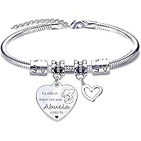 JRZDFXS Regalos Abuela Pulsera, para Abuela Pulsera