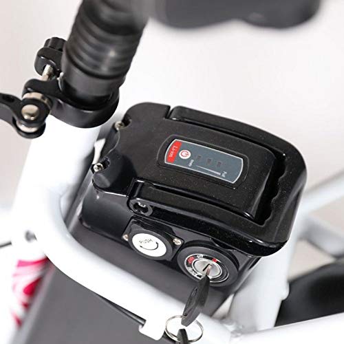 Bicicleta Elétrica e-bike Hive GreenWay Classic Branca/Rosa