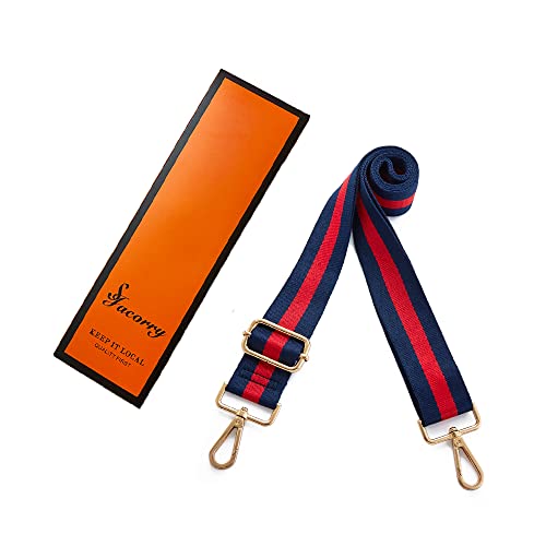 Image of S-Jacorry Purse Strap Replacement Crossbody Wide Shoulder Strap Adjustable Canvas Straps Handbag Strap Replacement Belts