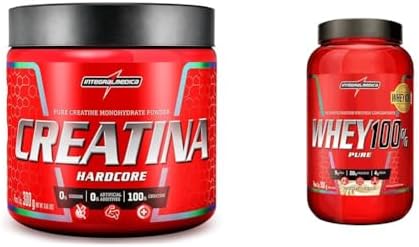 Kit Integralmédica Creatina Monohidratada 300g + Whey 100% Pure 9...