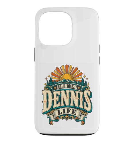 Just Livin' the Dennis Life �ʔ������t �p�[�\�i���C�Y �X�}�z�P�[�X iPhone 13 Pro �p