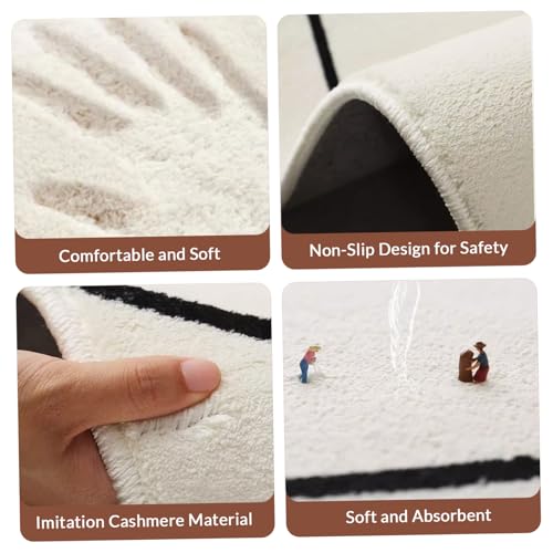 Tapis d'Halloween absorbant avec envers antidérapant forme fantôme - 7
