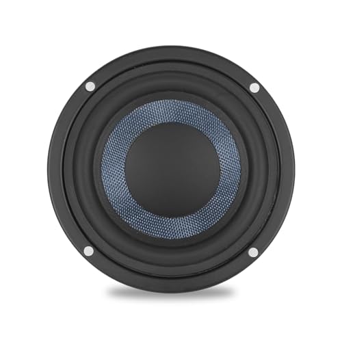 Image of 3.5 Inch Glass Fiber Cone Woofers - 4 Ohms 20 Watts Woofer Speakers for Bookshelf, Center Channels & Car Stereo (2 Pcs)