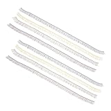 ERINGOGO 8個 公仔用 フェイクまげ 装飾用 人工まげ 黒 茶 金 各 人形アクセサリー リアルな仕上がり