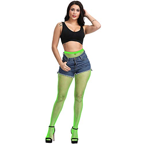 Image of Bestjybt Womens Fishnet Tights High Waist Mesh Fish Net Stockings Pantyhose | Cool Pattern, Sexy, Perfect For Daily Use, Costume Halloween Cospaly, Versatile, Stretchy, Non-Itchy, Great Fit