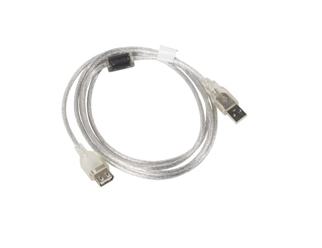 Lanberg Cable Alargador Lanbergusb 2.0 Macho Hembra Ferrita 1.8M Transparente