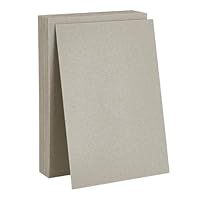 PH PandaHall 25 Blatt Buchkarton 17.8x12.7cm Spanplattenblätter Buchbindebrett Spanplatten Für Kunstbücher Bindungsabdeckung Verpackung 1mm Dick