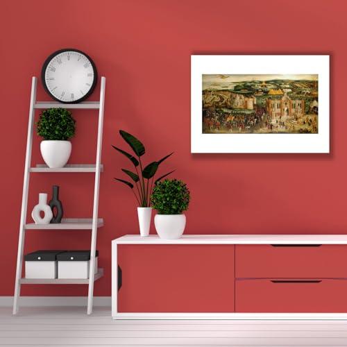 Impression d'art Spiffing Prints tissu d'or sans reflets pour mur lumineux - 4