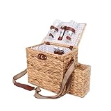 Cesta Picnic Juego de cestas de picnic de mimbre útiles for viajes(Other-M)