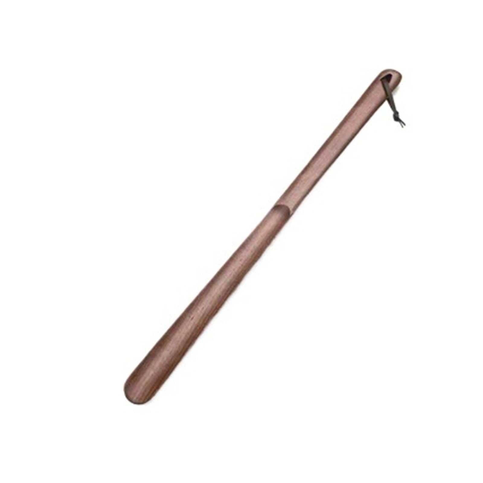 1 szt. Drewniana łyżka do butów z czarnego orzecha Elastyczna, długa rączka Łyżka Przydatna podnoszenia Narzędzia domowe(60cm)