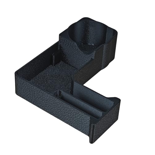 Image of Center Console Storage for Automatic Jimny, ABS Plastic, Phone Holder, Cup Holder, Card Holder (Pack of 1)