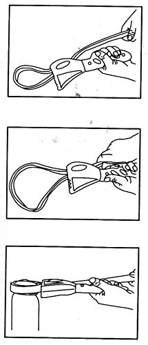 Tuffman Tools Oil Filter Wrench Set - 2Pcs, Use As Jar Opener, Pipe Wrench, Rubber Strap Wrenches Used By Mechanics, Plumbers #TOP6