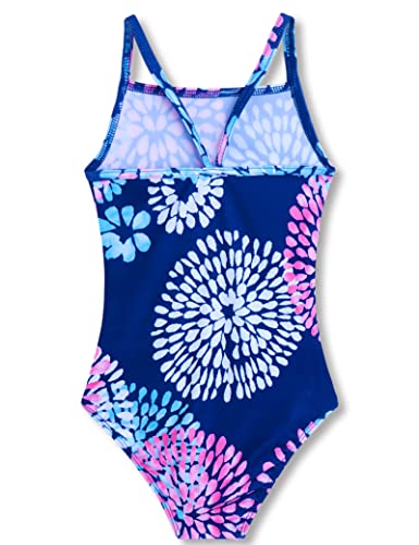 Image of Girls Swimsuits One-Piece Bathing Suits Multicolor Kids Sport Summer Beach Swimwear for 2-10 Years Old