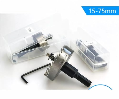 Scie cloche HSS foret de perçage pour trou net dans l'acier