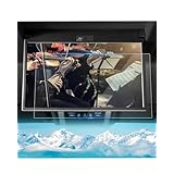 ruiya 強化ガラス 2024 新型 トヨタ 13.2インチ 後席 ディスプレイ V13T-R72F 専用 フィルム 13.2型有機el後席ディスプレイ 保護フィルム アルファード40系 13.2 後席モニター フィルム 9H キズ防止 汚れ防止 極薄 高感度タッチ 自己吸着 貼付簡単 ヴォクシー90系 ノア 90系 アクセサリー カスタムパーツ 40アルファード ヴェルファイア40系パーツ