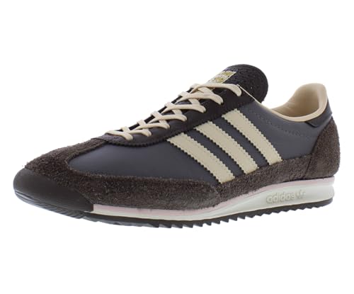 Image of adidas SL 72 Womens Shoes Size 10, Color: Charcoal /Crystal Sand /Brown-Brown