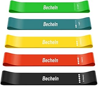 Resistance Band, Exercise Loop Bands for Yoga, Pilates, Fitness and Working Out