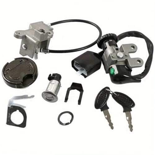 Kit de cerradura de repuesto para restaurar encendido y sellado de gasolina en scooter GY6