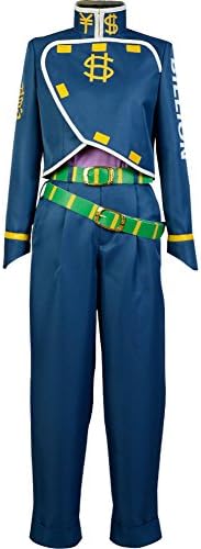 JoJo's Bizarre Adventure Cosplay Okuyasu Nijimura Costume,Medium