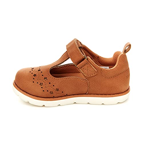 Stride Rite 360 Lacey Mary Janes, Dress Shoes for Girls, Tan (Size 12) by Stride Rite 360 - Image 4