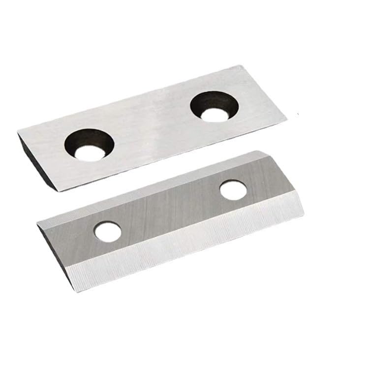 Garden Shredder Blade Set with Screws, Replacement Wood Chipper Blades, Twin Pack Cutter Blades for TTB3535HR2500W TTB353SHR TTB355HR MSHB6435