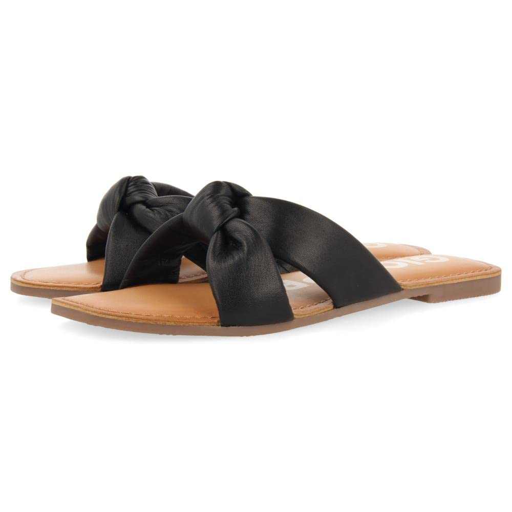 Gioseppo ESTILL, Flat Sandal, Black,