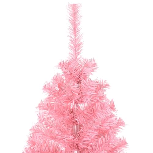 Árbol de Navidad rosa de 120 cm ideal para llenar de magia los rincones de tu hogar 4