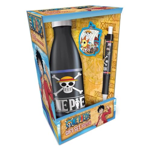 Coffret Cadeau One Piece PYRAMID pour transformer votre bureau aux couleurs des pirates