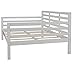 Harper & Bright Designs Wooden Full Size Daybed with Clean Lines Bed Frame, White
