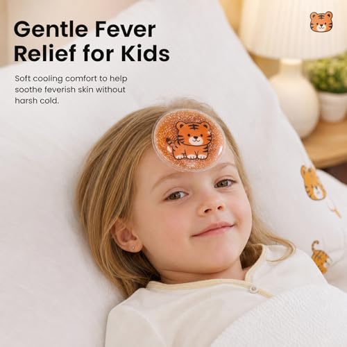 Kids Ice Pack 10-Pack, Reusable Soft Mini Cooling Ice Packs, Portable Cold Compress Packs for Boo Boos, Fever, Outdoor Sports, Travel, Home First Aid & Daily Cooling — view 5