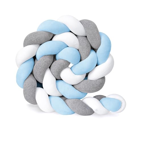 Image of Knot Ball Pillow Multi, Knot Pillows Round Changeability, Machine Washable Ball Throw Pillow for Bedroom, Sofa, Couch, Decorative Pillow Cute Decorative (D,150CM)