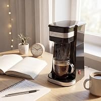 Bestron Kaffeemaschine mit Isolierbecher, Camping Kaffeemaschine für gemahlenen Filterkaffee, kleine Kaffeemaschine für 2 Große Tassen, 750 Watt, Farbe: Schwarz/Silber – Ansicht 3