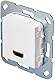 Gira 566903 HDMI Gender Changer Einsatz, reinweiß