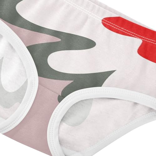 Girls' Underpants Kids Cotton Underwear Panties Briefs For Girl Age 2-8 Years Ocean Waves Geometric Patterns4