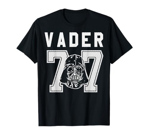 Star Wars Vader Jersey 77 t-shirt en coton respirant et doux