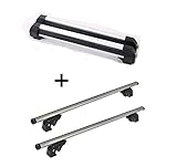 Skiträger für max. 4 Paar Abfahrtsski oder 2 Snowboards.