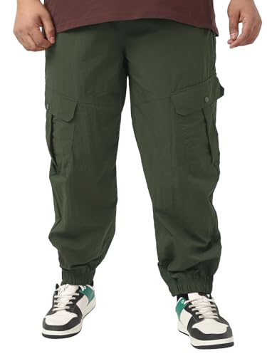 Image of Bewakoof Men's Super Loose Fit Joggers