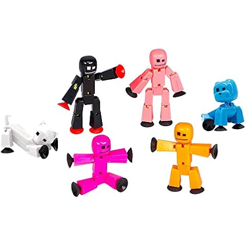 Zing Stikbot Family Pack with Pets Cover